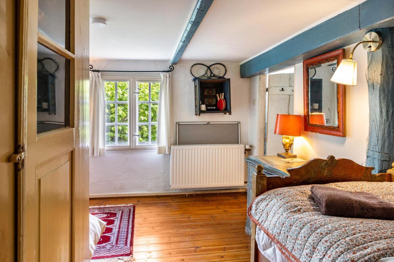 Ferienwohnung Reetdachhaus Bischoff Kuden Exterior foto