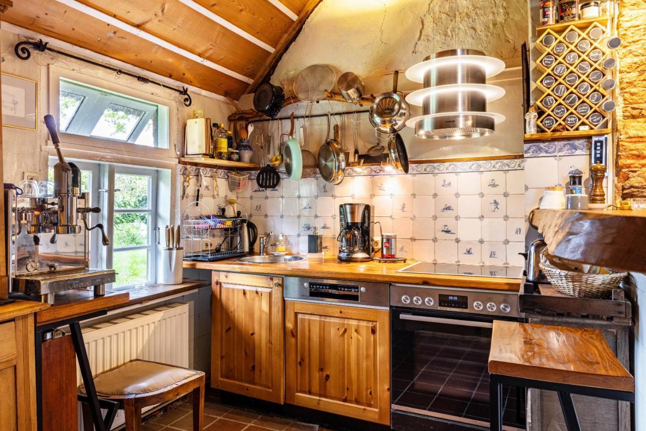 Ferienwohnung Reetdachhaus Bischoff Kuden Exterior foto