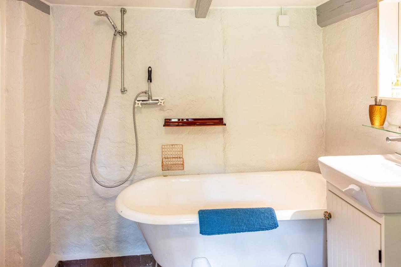 Ferienwohnung Reetdachhaus Bischoff Kuden Exterior foto